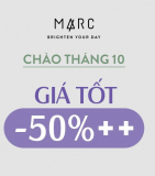 Chào tháng 10-Giá tốt giảm 50%